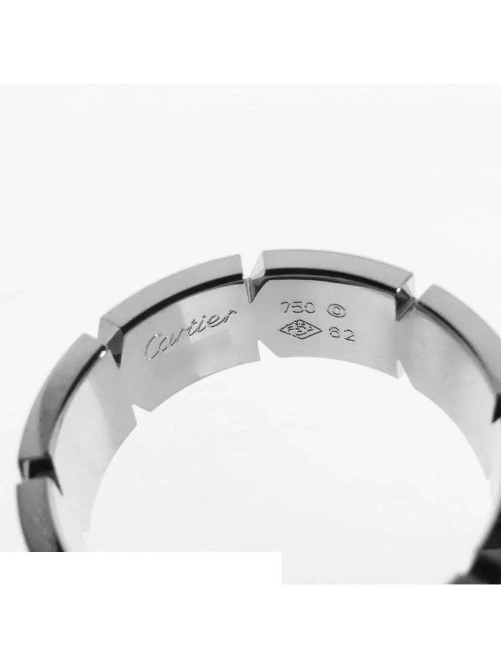 Cartier Tank Francaise Ring White Gold 18K 62